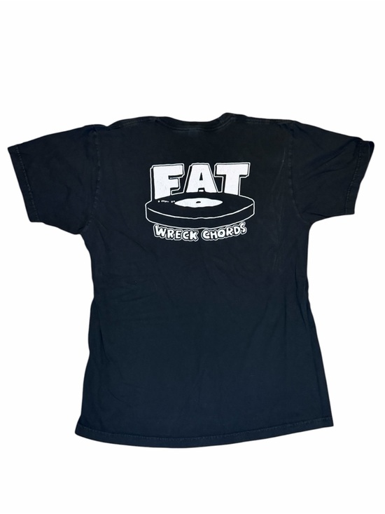 Fat Wreck Chords Other - Fat Wreck Chords Punk Rock Band Tee Large Black Graphic T-Shirt NOFX Label